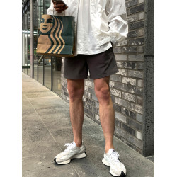 居家速乾四分短褲男士夏季新款潮流韓系百搭休閒褲直筒寬鬆沙灘褲