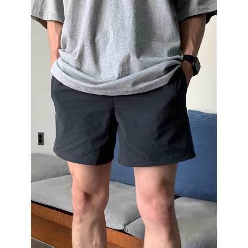 居家速乾四分短褲男士夏季新款潮流韓系百搭休閒褲直筒寬鬆沙灘褲