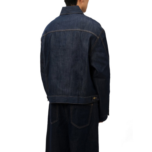 IREX【金線原牛夾克襯衫】丹甯復古箱型口袋工裝牛仔寬鬆廓形外套