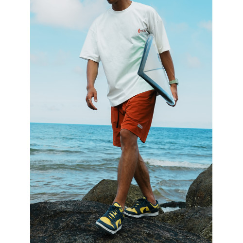 【沖浪聯名】MASSULTI x SHAKA超輕機械四面彈 涼感尼龍沙灘短褲