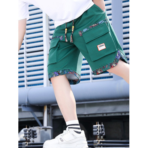 短褲男夏季外穿大褲衩潮牌潮流薄款速乾五分沙灘褲子百搭運動中褲