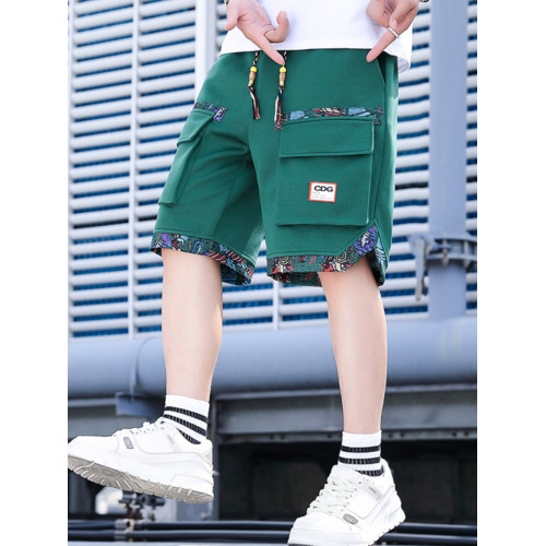 短褲男夏季外穿大褲衩潮牌潮流薄款速乾五分沙灘褲子百搭運動中褲