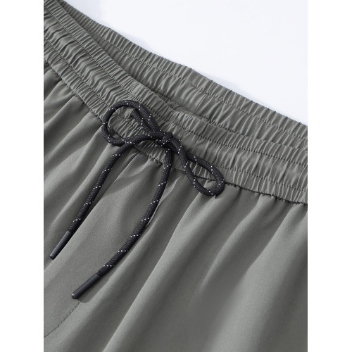 JW真維斯男裝春夏季新款 男式彈力冰絲透氣束腰潮流時尚短褲男