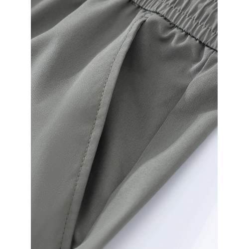 JW真維斯男裝春夏季新款 男式彈力冰絲透氣束腰潮流時尚短褲男