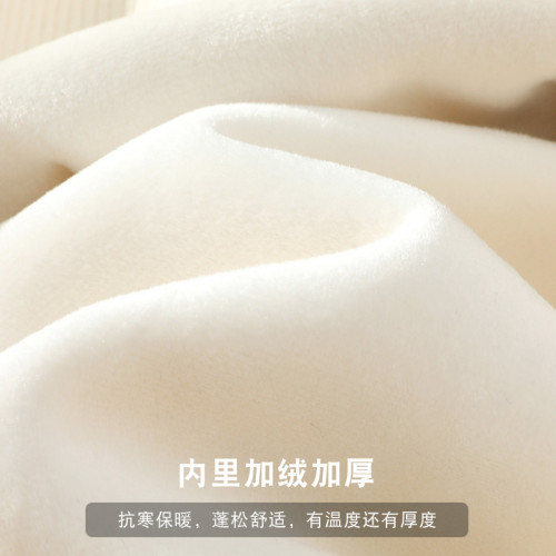 羊羔絨衛衣男秋冬季新款潮流青少年加絨初高中生加厚外套帥氣2025