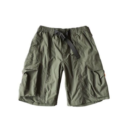 工裝機能風!速乾大口袋設計!夏季新款男士戶外運動濶腿直筒短褲 工裝機能風!速乾大口袋設計!夏季新款男士戶外運動濶腿直筒短褲