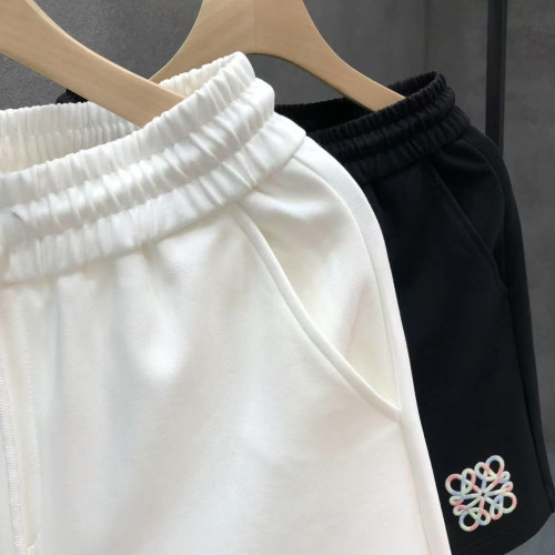 歐貨高級時尚白色短褲男潮牌外穿五分褲2026夏季新款男士速乾褲子