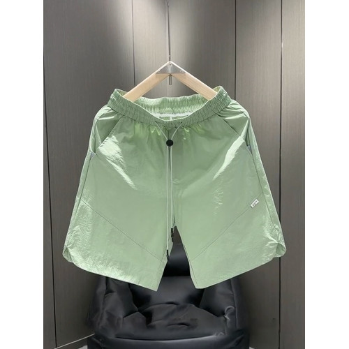 歐貨短褲男2025夏季透氣舒適薄款時尚純色百搭潮流男士休閒五分褲