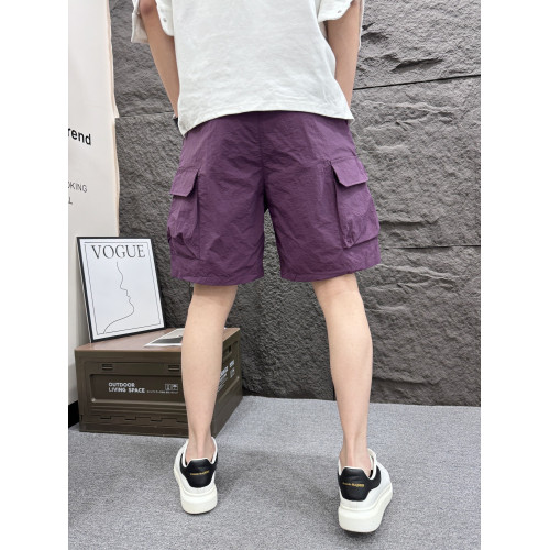 夏季戶外速乾工裝短褲拉鍊多口袋中褲寬鬆直筒五分褲透氣沙灘褲子 夏季戶外速乾工裝短褲拉鍊多口袋中褲寬鬆直筒五分褲透氣沙灘褲子