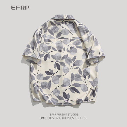 檸檬酸了 | EFRP | 小衆設計師品牌 | 無性別風 | 滿身印花襯衫男