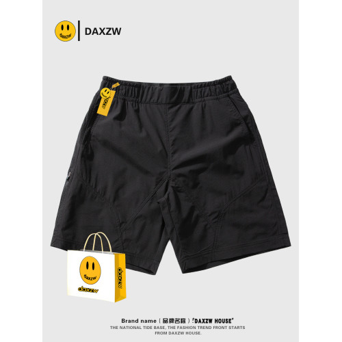 daxzw潮牌百搭美式高街夏季寬鬆簡約五分褲潮牌短褲男女同款休閒