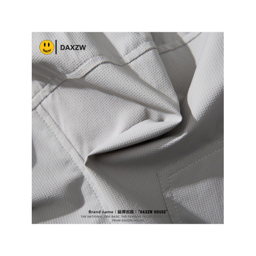 daxzw潮牌百搭美式高街夏季寬鬆簡約五分褲潮牌短褲男女同款休閒