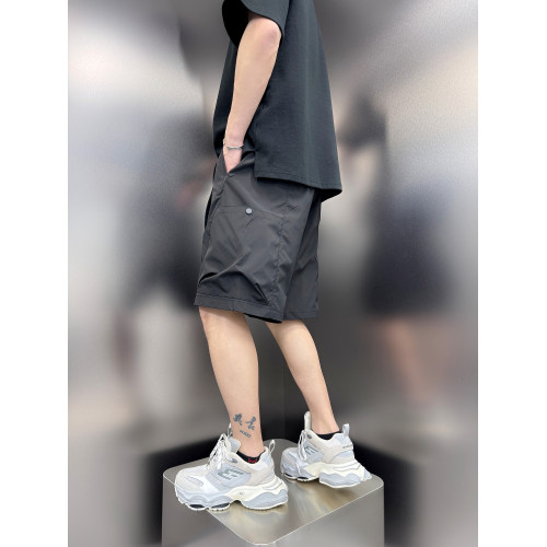 2025新款美式復古潮流簡約短褲男款寬鬆休閒速乾沙灘褲痞帥五分褲