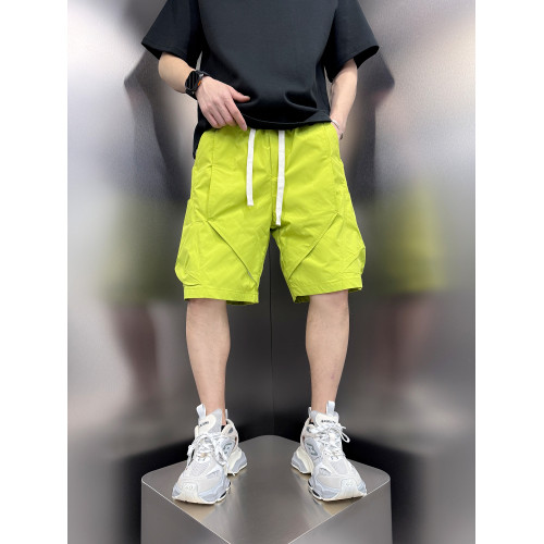 2025新款美式復古潮流簡約短褲男款寬鬆休閒速乾沙灘褲痞帥五分褲