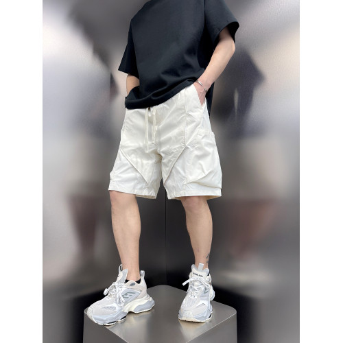 2025新款美式復古潮流簡約短褲男款寬鬆休閒速乾沙灘褲痞帥五分褲