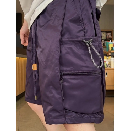 夏季美式潮牌工裝多口袋休閒短褲男士時尚戶外百搭直筒透氣五分褲