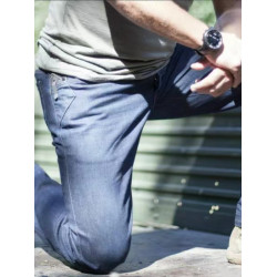 TAD攔截者戰術牛仔褲男 春秋新款長褲寬鬆直筒戶外軍迷休閒工裝褲