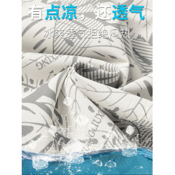 WASSUP DOZEN夏季外穿薄休閒花短褲男士夏威夷沙灘寬鬆運動五分褲