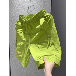 男士2025夏季短褲韓範痞帥男裝工裝五分褲衩子寬鬆直筒中褲外穿潮