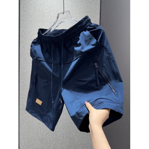 男士2025夏季短褲韓範痞帥男裝工裝五分褲衩子寬鬆直筒中褲外穿潮