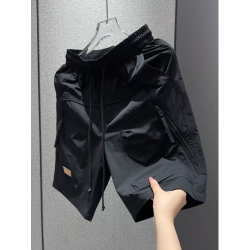 男士2025夏季短褲韓範痞帥男裝工裝五分褲衩子寬鬆直筒中褲外穿潮