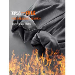 褲子男秋冬款男士運動褲寬鬆潮冬季加絨收口長褲束腳純棉休閒衛褲