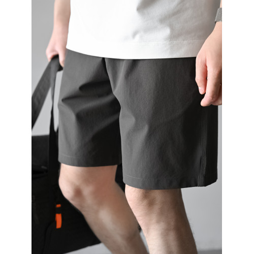 UPF50+原紗防曬Teflon三防四面彈薄款輕量化運動戶外短褲夏季男士