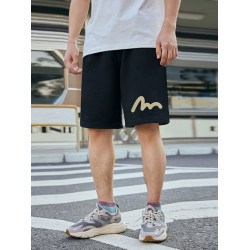 夏季2026新款男士寬鬆五分褲青年寬鬆休閒大碼運動短褲直筒中褲潮