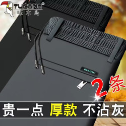 啄木鳥秋冬厚款男士休閒褲子新款彈力抗皺免燙松緊腰寬鬆加絨衛褲