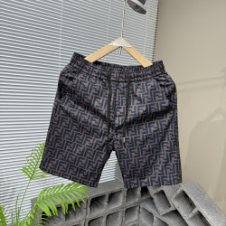 潮牌速乾短褲男夏季薄款百搭時尚沙灘褲歐貨直筒休閒五分褲中褲男