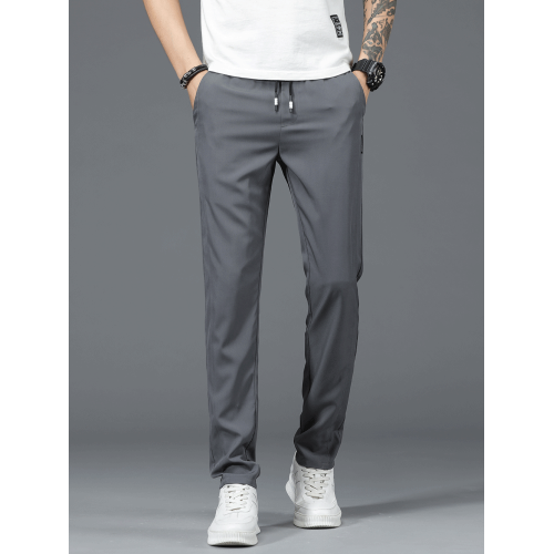 褲子男款2025秋冬新款休閒長褲男士運動褲加絨寬鬆直筒褲子男冬季