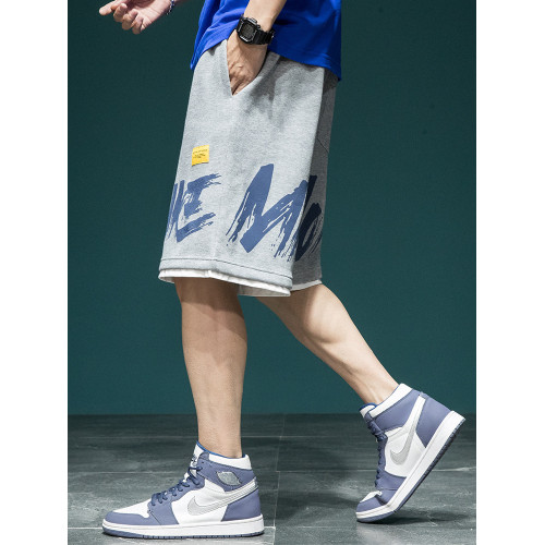 潮牌爆款短褲男寬鬆加肥加大碼夏季新款五分運動褲子休閒衛褲中褲