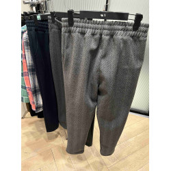 日單設計師 走商場訂單 秋冬新品男士商務休閒加絨保暖直筒休閒褲