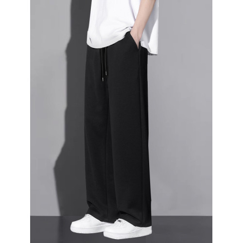 秋冬高個子190加長版120cm男褲加肥大碼胖子運動褲直筒寬鬆休閒褲