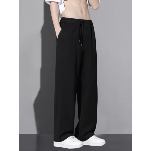 秋冬高個子190加長版120cm男褲加肥大碼胖子運動褲直筒寬鬆休閒褲