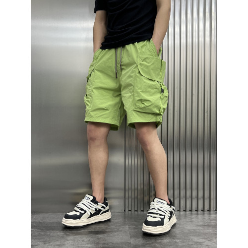 機能風直筒大褲衩時尚大兜潮流寬鬆工裝短褲男夏季新款休閒五分褲