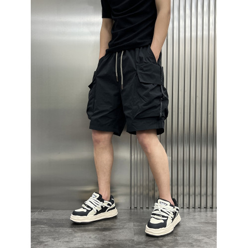 機能風直筒大褲衩時尚大兜潮流寬鬆工裝短褲男夏季新款休閒五分褲