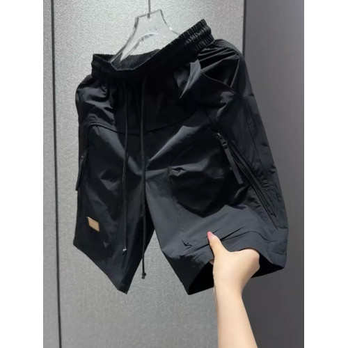 夏季工裝短褲男2025新款夏季穿搭薄款褲子休閒寬鬆外穿運動五分褲