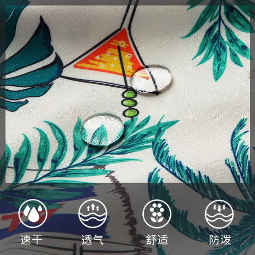 沙灘褲男泡溫泉可下水速乾寬鬆款大碼男士五分短泳褲海邊海灘度假