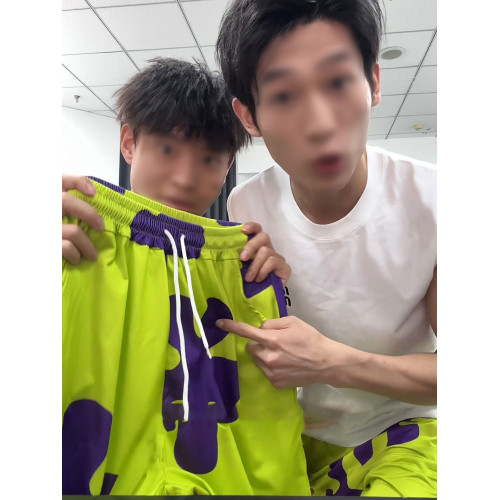 派大星短褲男夏季薄款外穿冰絲速乾五分沙灘褲子可下水運動大褲衩