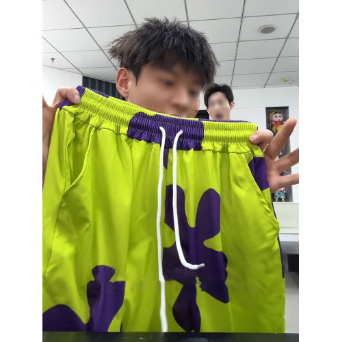 派大星短褲男夏季薄款外穿冰絲速乾五分沙灘褲子可下水運動大褲衩