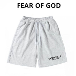 ESSENTIALS復線小標字母短褲五分褲男FOG潮牌高街情侶休閒直筒褲