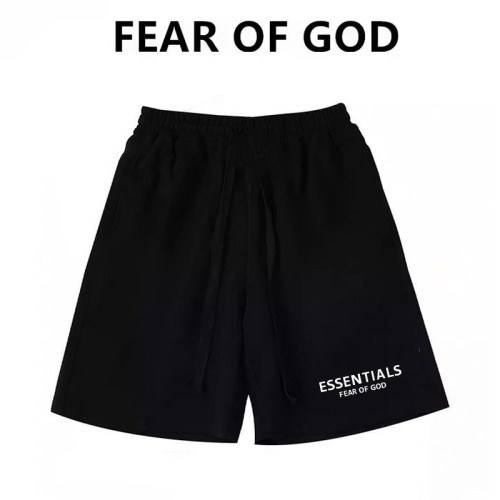 ESSENTIALS復線小標字母短褲五分褲男FOG潮牌高街情侶休閒直筒褲