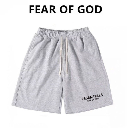 ESSENTIALS復線小標字母短褲五分褲男FOG潮牌高街情侶休閒直筒褲