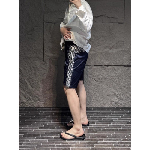 歐洲站潮牌拼接五分褲男士夏季高級感時尚輕奢沙灘褲痞帥速乾短褲