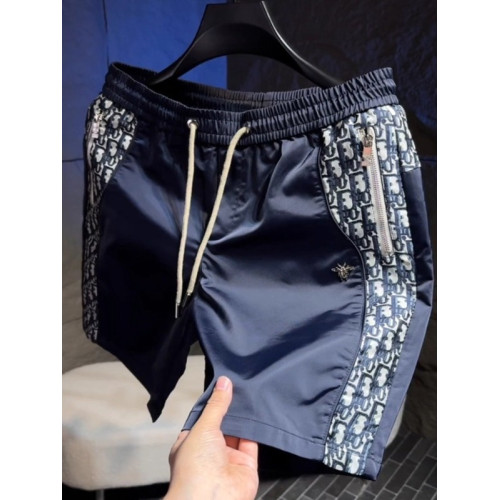 歐洲站潮牌拼接五分褲男士夏季高級感時尚輕奢沙灘褲痞帥速乾短褲