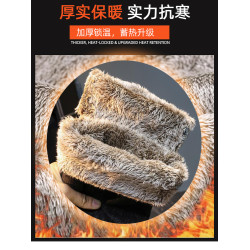 加絨加厚牛仔褲男士2025冬季保暖厚絨長褲彈力舒適歐版小直筒男褲