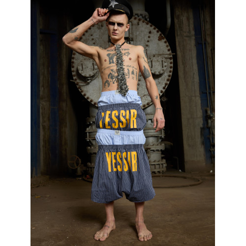 CROSSHAIR YESSIR男短褲阿羅褲四角寬鬆春夏內搭曡穿美潮舒適親膚