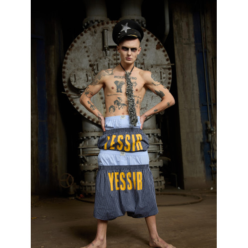 CROSSHAIR YESSIR男短褲阿羅褲四角寬鬆春夏內搭曡穿美潮舒適親膚