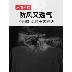 【出貨快】六防休閒褲秋冬季加絨男士防潑水防風寬鬆彈力百搭衛褲